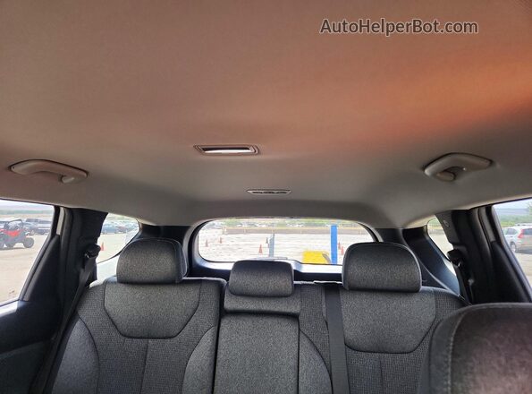 5NMS2DAJ6PH504712 2023 HYUNDAI SANTA Silver Vista de los asientos traseros