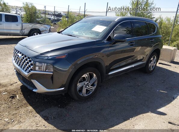 5NMS2DAJ7NH374341 2022 HYUNDAI SANTA FE Серый Передняя левая четверть