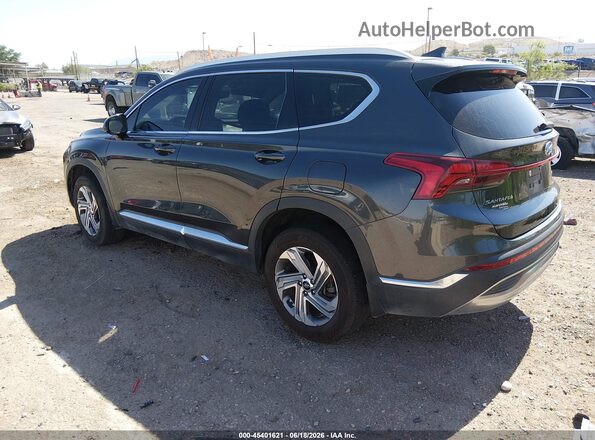 5NMS2DAJ7NH374341 2022 HYUNDAI SANTA FE Серый Задняя левая четверть