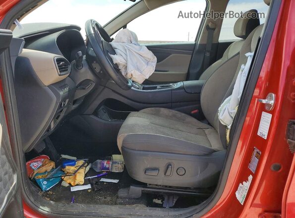 5NMS2DAJ7PH523060 2023 HYUNDAI SANTA Red Front interior view