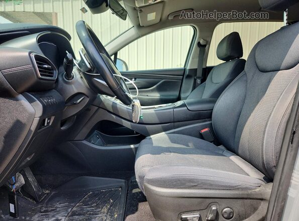 5NMS2DAJ7PH537492 2023 HYUNDAI SANTA Gray Front interior view