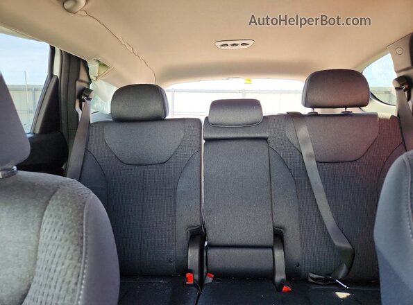5NMS2DAJ7PH611249 2023 HYUNDAI SANTA White Rear seats view