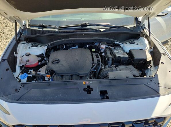 5NMS2DAJ7PH611249 2023 HYUNDAI SANTA White Engine compartment view