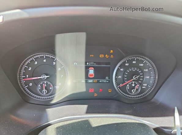 5NMS2DAJ7PH611249 2023 HYUNDAI SANTA White Instrument cluster view