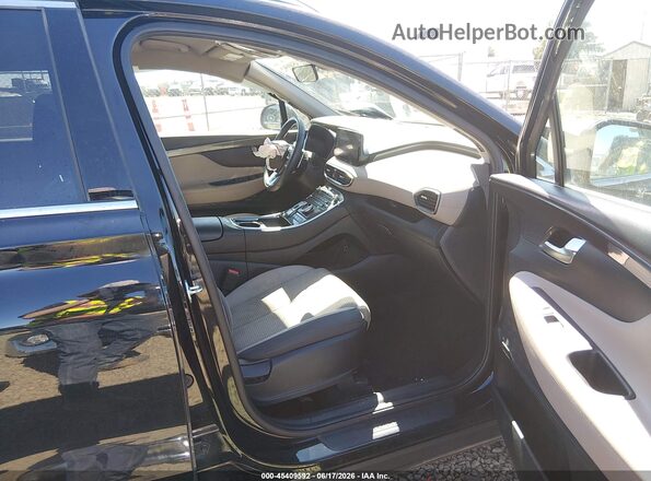 5NMS2DAJ7PH643084 2023 HYUNDAI SANTA FE Black Vista interior delantera