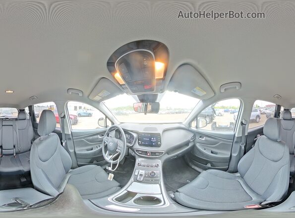 5NMS2DAJ8NH460127 2022 HYUNDAI SANTA White Панорамний вид салону 360°