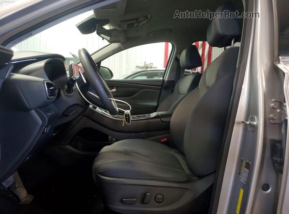 5NMS2DAJ9MH342795 2021 HYUNDAI SANTA Silver Սալոնի դիմացի տեսք