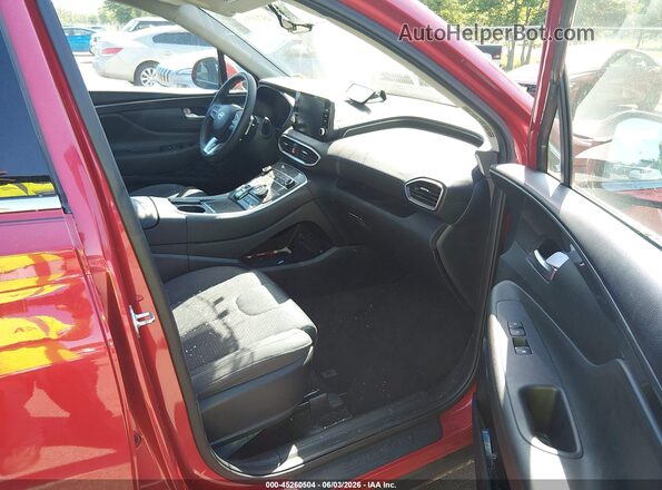 5NMS2DAJ9NH431929 2022 HYUNDAI SANTA FE Red Вид салону спереду