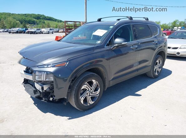 5NMS2DAJXPH600195 2023 HYUNDAI SANTA FE Gray Передня ліва чверть