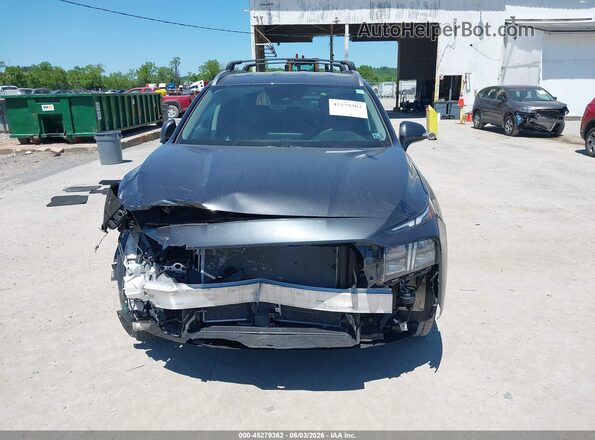 5NMS2DAJXPH600195 2023 HYUNDAI SANTA FE Gray Вид задньої частини салону