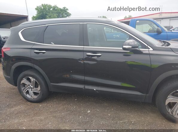 5NMS2DAJXPH611987 2023 HYUNDAI SANTA FE Black უკანა სალონის ხედი