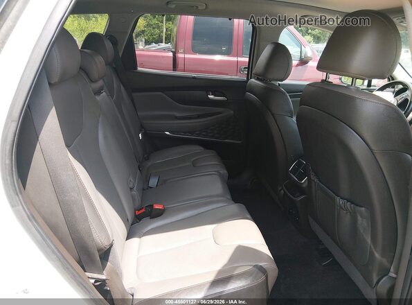 5NMS33AA0LH206559 2020 HYUNDAI SANTA FE White Widok naklejki z numerem VIN