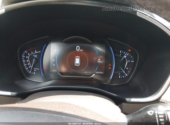 5NMS33AA0LH206559 2020 HYUNDAI SANTA FE White Widok tylnych siedzeń