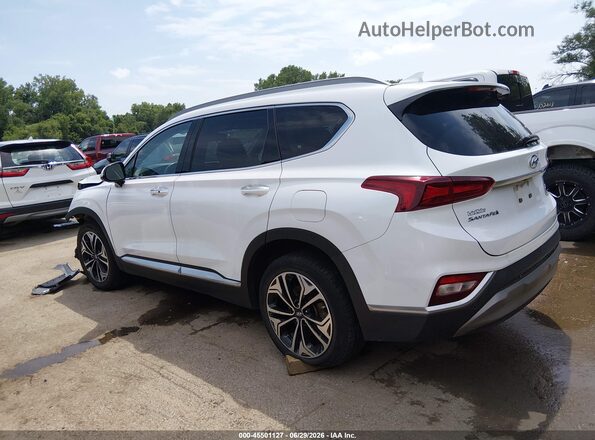 5NMS33AA0LH206559 2020 HYUNDAI SANTA FE White Widok wnętrza 360 stopni