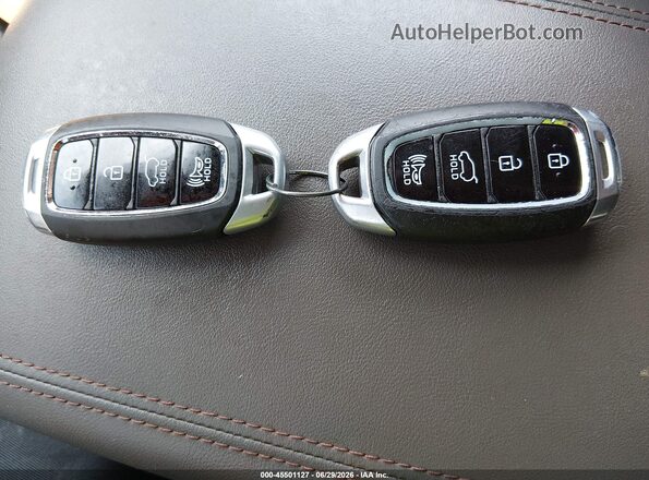 5NMS33AA0LH206559 2020 HYUNDAI SANTA FE White Widok deski rozdzielczej
