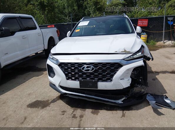 5NMS33AA0LH206559 2020 HYUNDAI SANTA FE White Widok z przodu
