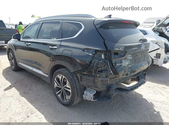 5NMS33AA2LH218406 2020 HYUNDAI SANTA FE Black Rear left