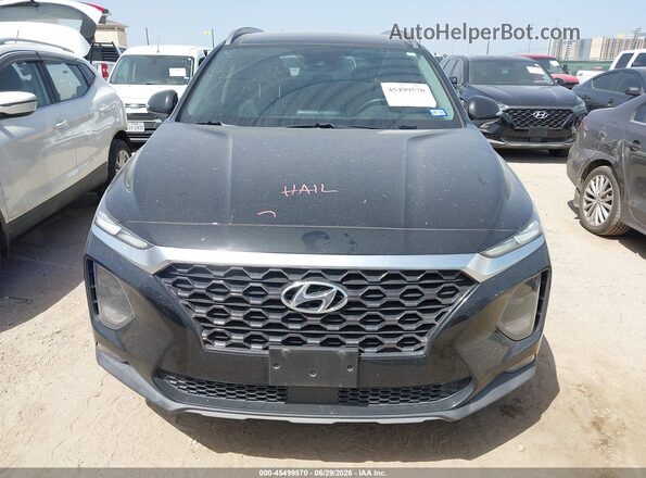 5NMS33AA2LH218406 2020 HYUNDAI SANTA FE Black Rear interior view