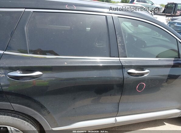 5NMS33AA2LH218406 2020 HYUNDAI SANTA FE Black 360 interior view