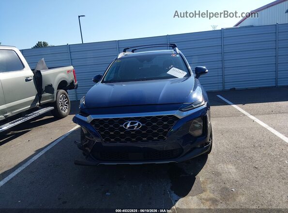 5NMS33AA4LH167507 2020 HYUNDAI SANTA FE Blue Vista interior trasera