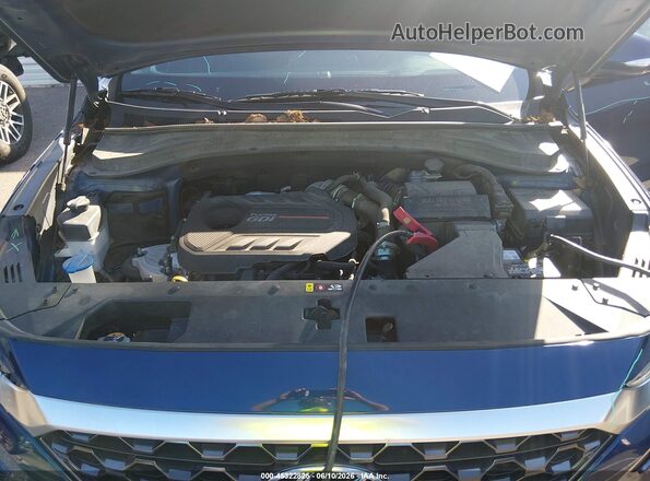 5NMS33AA4LH167507 2020 HYUNDAI SANTA FE Blue Vista trasera