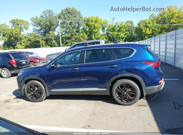 5NMS33AA4LH167507 2020 HYUNDAI SANTA FE Blue 