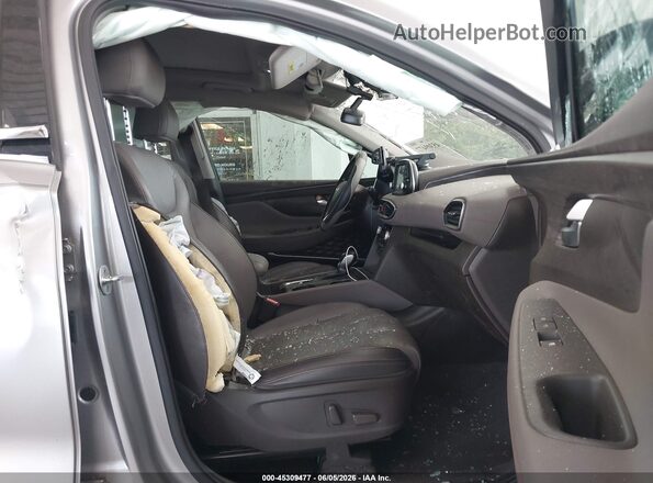 5NMS33AA6LH278432 2020 HYUNDAI SANTA FE Серебряный Вид салона спереди
