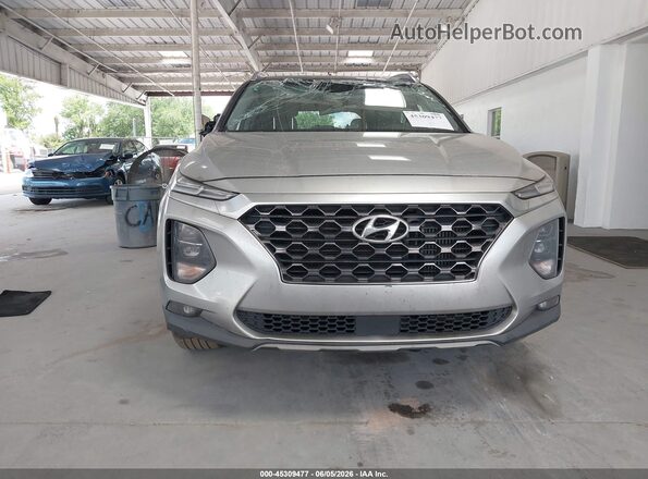 5NMS33AA6LH278432 2020 HYUNDAI SANTA FE Серебряный Вид щитка приборов
