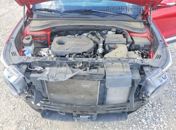 5NMS33AA7LH288449 2020 HYUNDAI SANTA Red ძრავის განყოფილების ხედი