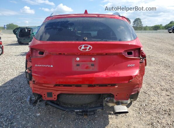 5NMS33AA7LH288449 2020 HYUNDAI SANTA Red უკანა ხედი