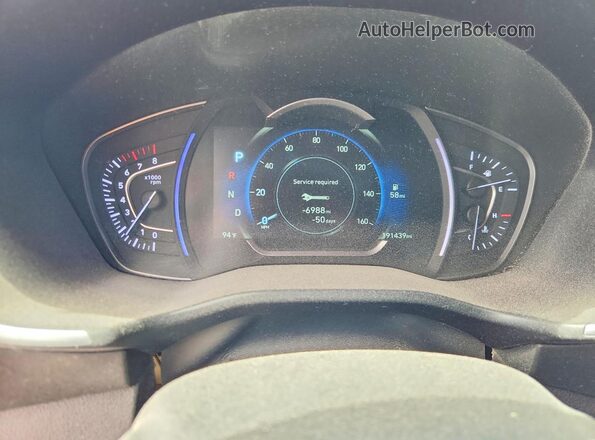 5NMS33AA8LH302214 2020 HYUNDAI SANTA Gray Vista del cuadro de instrumentos