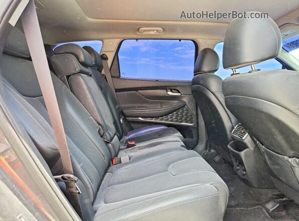 5NMS33AA8LH302214 2020 HYUNDAI SANTA Gray Vista interior trasera