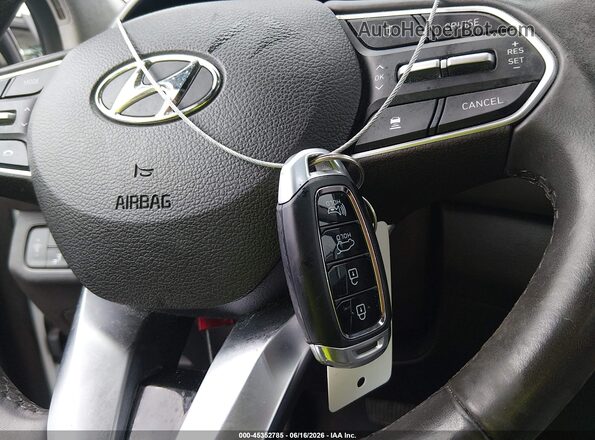 5NMS33AA9LH177580 2020 HYUNDAI SANTA FE White Vista del salpicadero