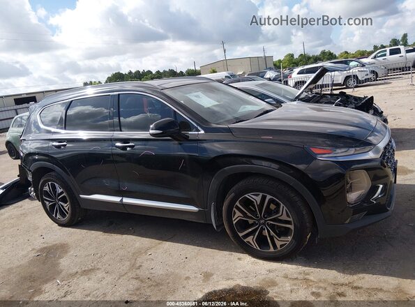 5NMS33AAXLH144412 2020 HYUNDAI SANTA FE Черный Панорамный вид салона 360°