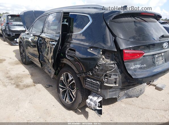 5NMS33AAXLH144412 2020 HYUNDAI SANTA FE Черный Вид спереди