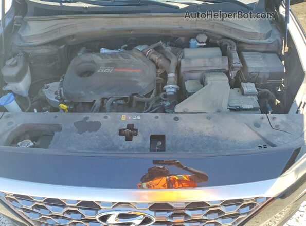 5NMS33AAXLH194520 2020 HYUNDAI SANTA Black Vista del compartimento del motor