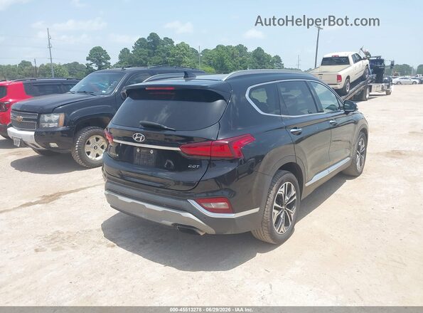 5NMS33AAXLH221649 2020 HYUNDAI SANTA FE Black Задня права чверть