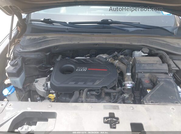 5NMS33AAXLH221649 2020 HYUNDAI SANTA FE Black Вид ззаду