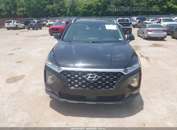 5NMS33AAXLH221649 2020 HYUNDAI SANTA FE Black Вид щитка приладів