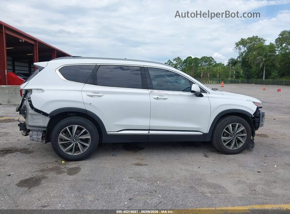 5NMS33AD0KH012591 2019 HYUNDAI SANTA FE White 360 interior view