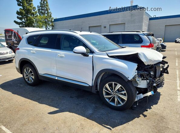 5NMS33AD0KH038723 2019 HYUNDAI SANTA White წინა მარჯვენა