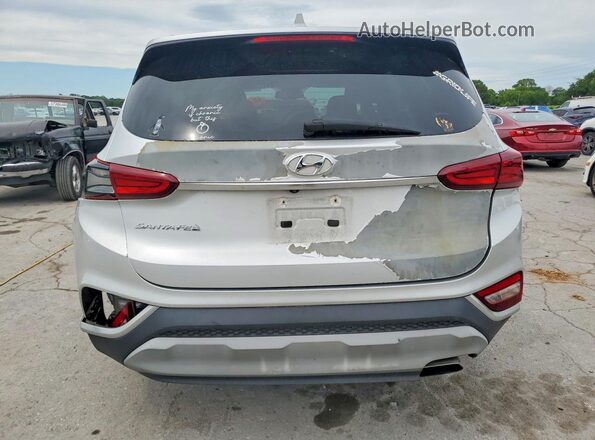 5NMS33AD0KH041380 2019 HYUNDAI SANTA Silver Vista trasera
