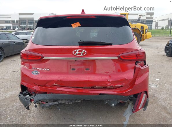 5NMS33AD0KH043548 2019 HYUNDAI SANTA FE Red 