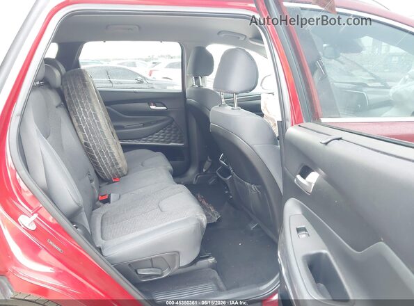 5NMS33AD0KH043548 2019 HYUNDAI SANTA FE Red Widok naklejki z numerem VIN
