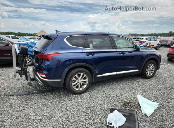 5NMS33AD0KH059166 2019 HYUNDAI SANTA Blue Trasero derecho