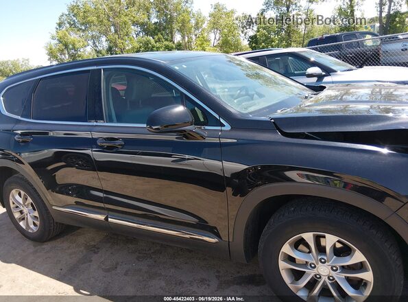 5NMS33AD0KH072788 2019 HYUNDAI SANTA FE Black Vista interior trasera