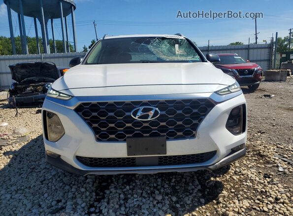 5NMS33AD0LH205664 2020 HYUNDAI SANTA White Widok z przodu