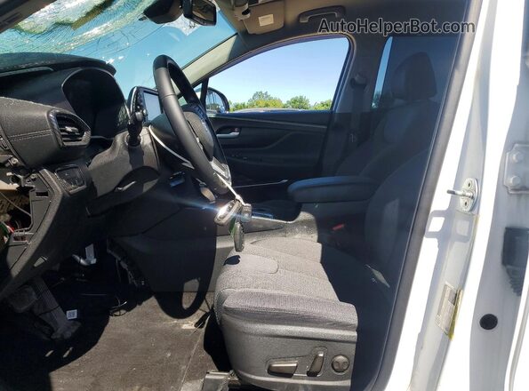 5NMS33AD0LH205664 2020 HYUNDAI SANTA White Widok wnętrza z przodu