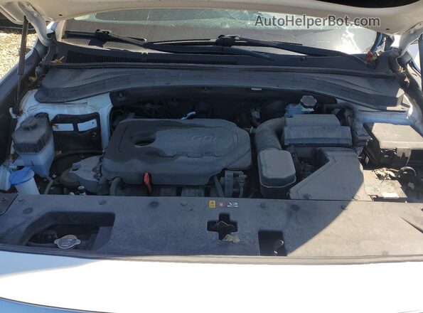 5NMS33AD0LH205664 2020 HYUNDAI SANTA White Widok wnętrza z tyłu