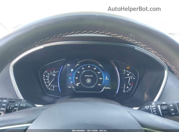 5NMS33AD0LH265007 2020 HYUNDAI SANTA FE Black Vista de los asientos traseros